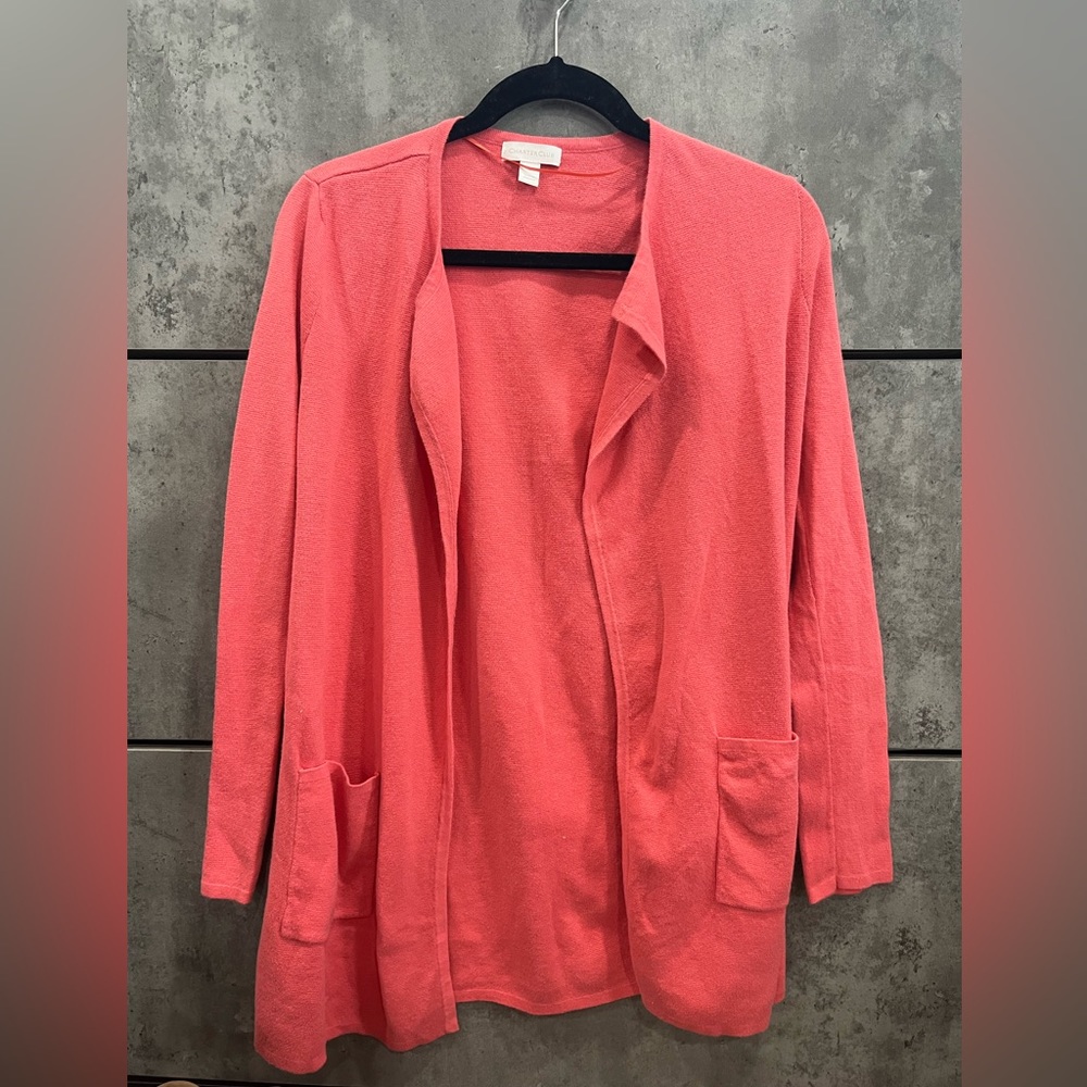 Charter Club. Size Small. Pink Cardigan.